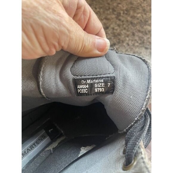 Dr Martens AW004 Boots Men Sz 7 Brown Leather PC03C 9793 Lace-Up Ankle Boots Doc - Picture 3 of 15